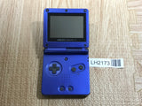 GameBoy Advance SP Azurite Blue Console Nintendo Japan - Not Working LH2173