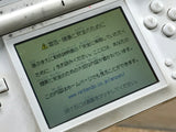 Nintendo DS Lite Crystal White Console Nintendo Japan - With Defects LH2180