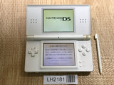 Nintendo DS Lite Crystal White Console Nintendo Japan - With Defects LH2181