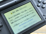Nintendo DS Lite Jet Black Console Nintendo Japan - With Defects LH2183