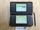 Nintendo DS Lite Jet Black Console Nintendo Japan - With Defects LH2183