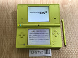 Nintendo DSi DS Lime Green Console Nintendo Japan - With Defects LH2192