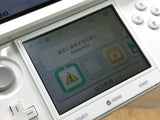 Nintendo 3DS Pure White Console Nintendo Japan - With Defects LH2196