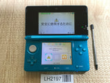 Nintendo 3DS Aqua Blue Console Nintendo Japan - With Defects LH2197