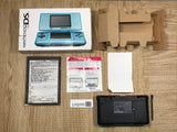 Nintendo DS Turquoise Blue Console Boxed Nintendo Japan - Tested Working LH2200