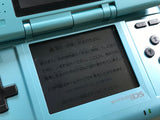 Nintendo DS Turquoise Blue Console Boxed Nintendo Japan - Tested Working LH2200