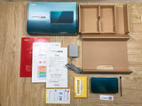 Nintendo 3DS Aqua Blue Console Boxed Nintendo Japan - Tested Working LH2206