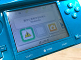 Nintendo 3DS Aqua Blue Console Boxed Nintendo Japan - Tested Working LH2206