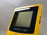 GameBoy Color Yellow Console Nintendo Japan - Tested Working LH2217