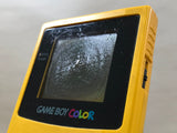 GameBoy Color Yellow Console Nintendo Japan - Not Working LH2219