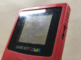 GameBoy Color Red Console Nintendo Japan - With Defects LH2220