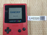 GameBoy Color Red Console Nintendo Japan - With Defects LH2220