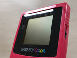 GameBoy Color Red Console Nintendo Japan - Tested Working LH2221