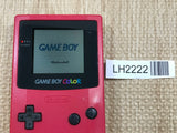 GameBoy Color Red Console Nintendo Japan - With Defects LH2222