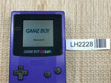 GameBoy Color Purple Console Nintendo Japan - With Defects LH2228