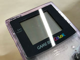 GameBoy Color Clear Purple Console Nintendo Japan - Tested Working LH2234