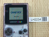 GameBoy Color Clear Purple Console Nintendo Japan - Tested Working LH2234