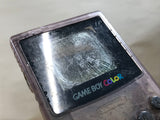GameBoy Color Clear Purple Console Nintendo Japan - Not Working LH2236