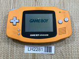GameBoy Advance Orange Console Nintendo Japan - With Defects LH2281