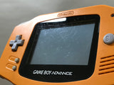 GameBoy Advance Orange Console Nintendo Japan - Tested Working LH2283
