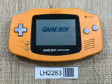 GameBoy Advance Orange Console Nintendo Japan - Tested Working LH2283