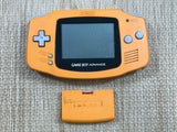 GameBoy Advance Orange Console Nintendo Japan - Tested Working LH2283