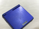 GameBoy Advance SP Azurite Blue Console Nintendo Japan - With Defects LH2292