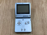 GameBoy Advance SP Pearl Blue Console Nintendo Japan - Tested Working LH2296