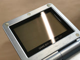 GameBoy Advance SP Pearl Blue Console Nintendo Japan - Tested Working LH2296