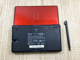 Nintendo DS Lite Crimson Black Console Nintendo Japan - With Defects LH2301