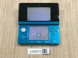 Nintendo 3DS Aqua Blue Console Nintendo Japan - Tested Working LH2311