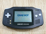 GameBoy Advance Black Console Boxed Nintendo Japan - Tested Working LH2314