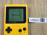 GameBoy Pocket Yellow Console Nintendo Japan - Tested Working LH2321