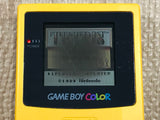GameBoy Color Yellow Console Nintendo Japan - With Defects LH2332