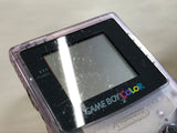 GameBoy Color Clear Purple Console Nintendo Japan - Tested Working LH2334