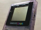 GameBoy Color Clear Purple Console Nintendo Japan - Tested Working LH2334