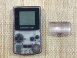 GameBoy Color Clear Purple Console Nintendo Japan - Tested Working LH2334