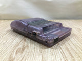GameBoy Color Clear Purple Console Nintendo Japan - Tested Working LH2334