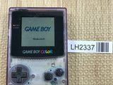 GameBoy Color Clear Purple Console Nintendo Japan - With Defects LH2337