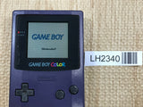 GameBoy Color Purple Console Nintendo Japan - Tested Working LH2340