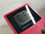 GameBoy Color Red Console Nintendo Japan - Not Working LH2341