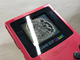 GameBoy Color Red Console Nintendo Japan - Not Working LH2341
