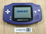 GameBoy Advance Violet Console Nintendo Japan - With Defects LH2375
