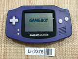 GameBoy Advance Violet Console Nintendo Japan - With Defects LH2376