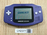 GameBoy Advance Violet Console Nintendo Japan - With Defects LH2377