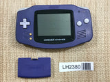 GameBoy Advance Violet Console Nintendo Japan - Not Working LH2380