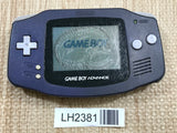 GameBoy Advance Violet Console Nintendo Japan - With Defects LH2381