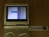 GameBoy Advance SP Star Light Gold Console Nintendo Japan - With Defects LH2389