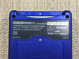GameBoy Advance SP Azurite Blue Console Nintendo Japan - With Defects LH2393