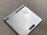 GameBoy Advance SP Platinum Silver Console Japan - Tested Working LH2396